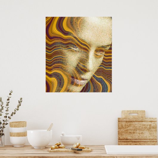 EBB und Fluss Poster (Küche)