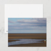 Ebb und Flut Postkarte (Vorne/Hinten)