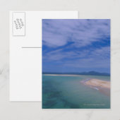 Ebbe am Strand Postkarte (Vorne/Hinten)