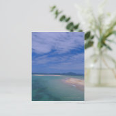 Ebbe am Strand Postkarte (Stehend Vorderseite)