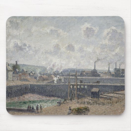 Ebbe bei Duquesne Docks, Dieppe, 1902 Mousepad (Vorne)