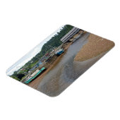 Ebbe in der Bay of Fundy in St. Martins, Neu Magnet (Linke Seite)