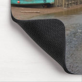 Ebbe in der Bay of Fundy in St. Martins, Neu Mousepad (Ecke)