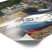 Ebbe in Porlock Weir Fotodruck (Ecke)