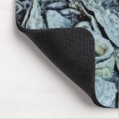 Ebbe-Schönheits-Austern-Bett Mousepad (Ecke)