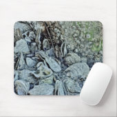 Ebbe-Schönheits-Austern-Bett Mousepad (Mit Mouse)