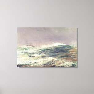 Ebbetide, lange Reichweite, 1881 Leinwanddruck