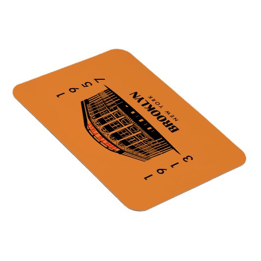 'Ebbets Field' 3x4-Magnet Magnet (Rechte Seite)