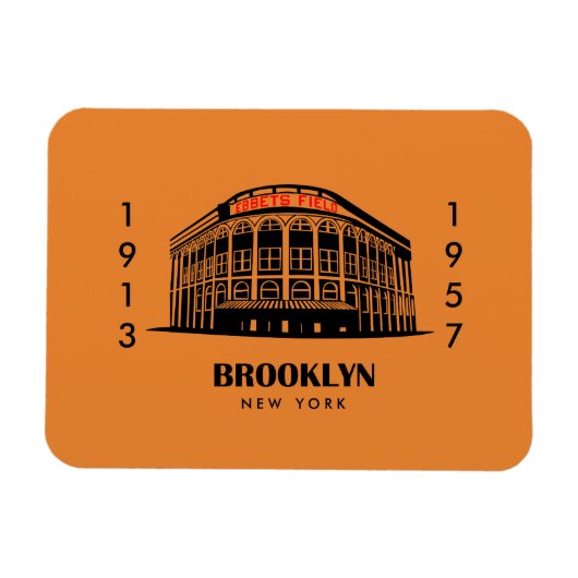 'Ebbets Field' 3x4-Magnet Magnet (Horizontal)