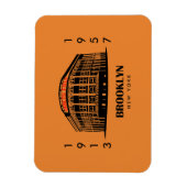 'Ebbets Field' 3x4-Magnet Magnet (Vertikal)