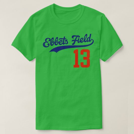 Ebbets Field Defunkt Baseball Stadion Est 1913 T-Shirt (Design vorne)