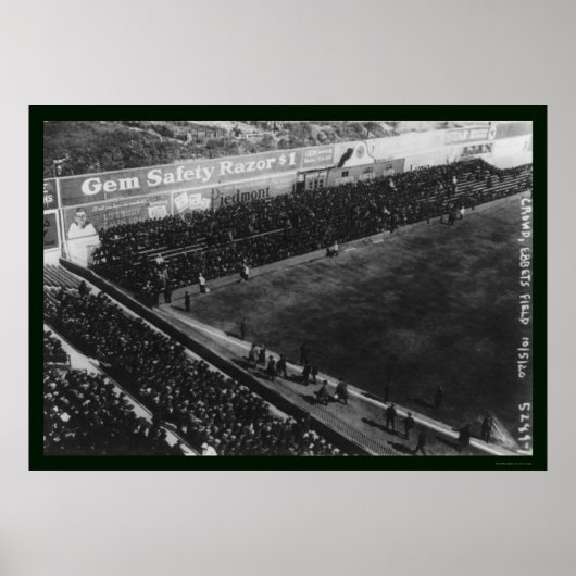 Ebbets Field Dodgers Baseball 1920 Poster (Vorne)