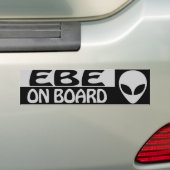 EBE AN BORD AUTOAUFKLEBER (Auf Auto)