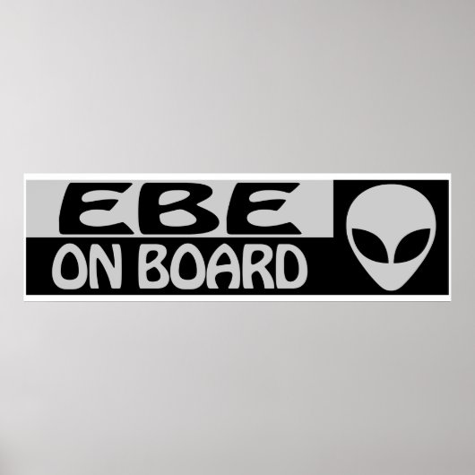 EBE AN BORD POSTER (Vorne)