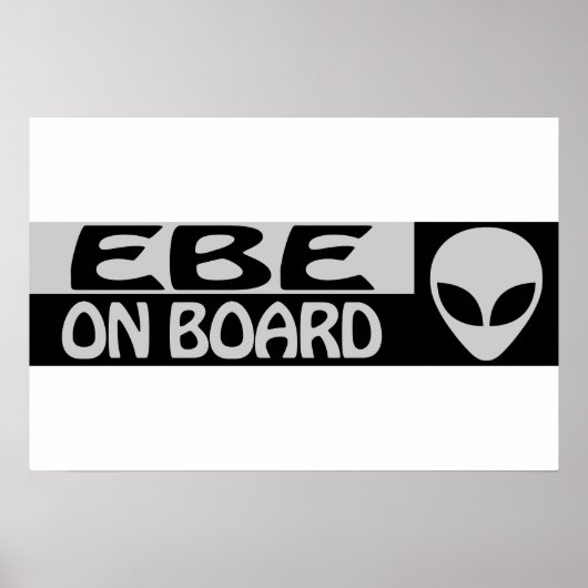 EBE AN BORD POSTER (Vorne)