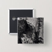 Eben entdeckte Bergwerke in Rocky Mountains Button (Vorne & Hinten)