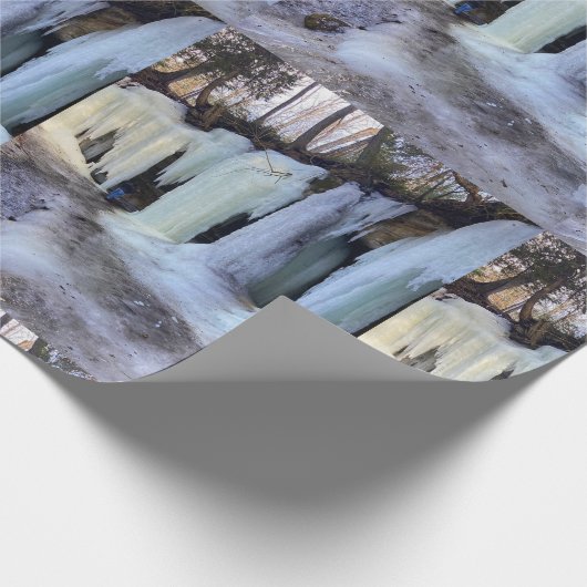 EBEN ICE CAVES GESCHENKPAPIER (Ecke)