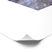 EBEN ICE CAVES Glossy Poster (Ecke)