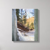 EBEN ICE CAVES MICHIGAN U.S.A. CANVAS PRINT LEINWANDDRUCK (Vorderseite)