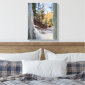 EBEN ICE CAVES MICHIGAN U.S.A. CANVAS PRINT LEINWANDDRUCK (Insitu (Schlafzimmer))