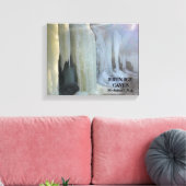 EBEN ICE CAVES MICHIGAN U.S.A. CANVAS PRINT LEINWANDDRUCK (Insitu (Wohnzimmer))