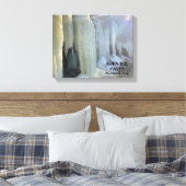 EBEN ICE CAVES MICHIGAN U.S.A. CANVAS PRINT LEINWANDDRUCK (Insitu (Schlafzimmer))