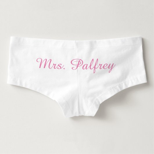 Eben Mittwoch-Braut ~ Frau Hotpants (Rückseite)