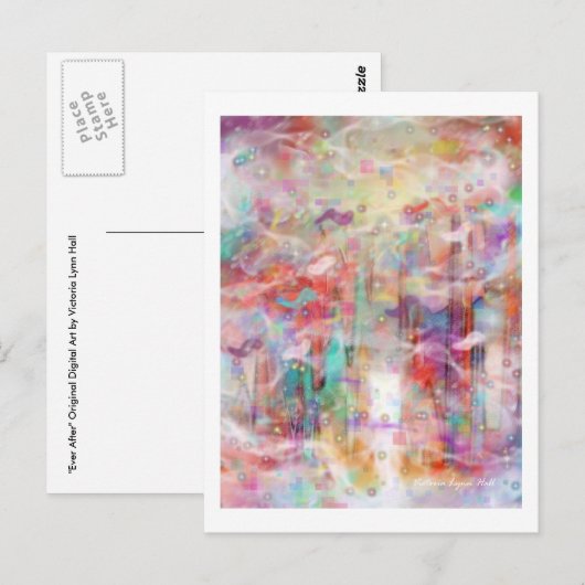 Eben nach postkarte (Vorne/Hinten)