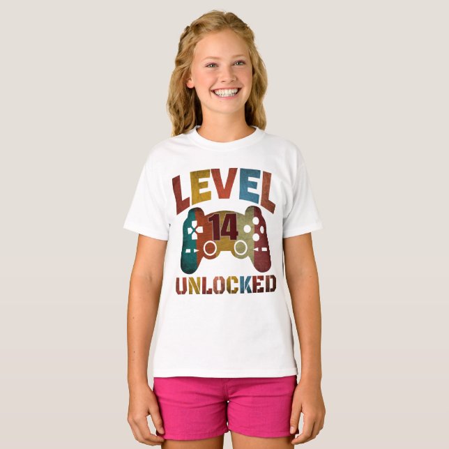 EBENE 14 UNLOCKIERTER T - Shirt (Vorne ganz)