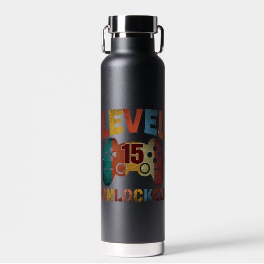 EBENE 15 LOCKIERTE WASSERFLASCHE TRINKFLASCHE (Vorne)