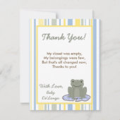 EBENE 4x5 danken Ihnen, Dankeskarte (Vorderseite)