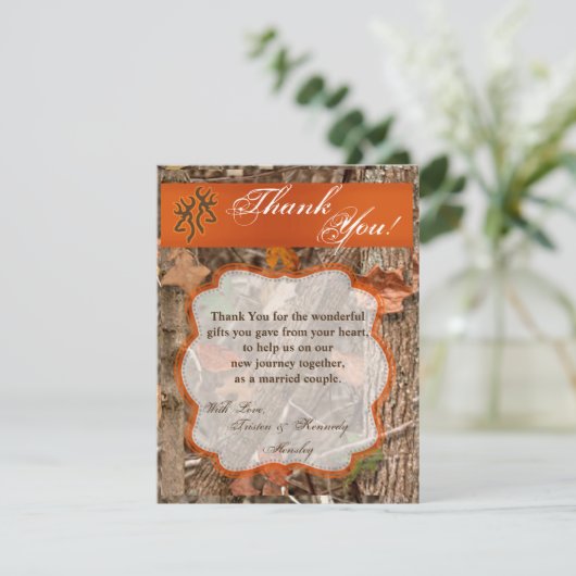 EBENE 4x5 danken Ihnen, Dankeskarte (Stehend Vorderseite)