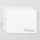 EBENE 4x5 danken Ihnen, Dschungel-König Lion Dankeskarte (Rückseite)