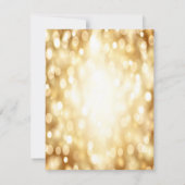 EBENE 4x5 danken Ihnen, Glitz-GoldGlitzern zu Dankeskarte (Rückseite)