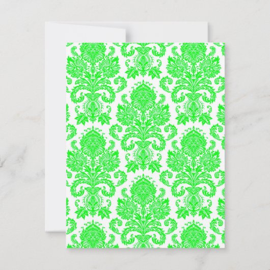 EBENE 4x5 danken Ihnen, grüne Dankeskarte (Rückseite)