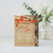 EBENE 4x5 danken Ihnen, Jäger Camoflouge Dankeskarte (Stehend Vorderseite)