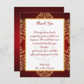 EBENE 4x5 danken Ihnen, Lord Ganesha/hindisches Dankeskarte (Vorne/Hinten)