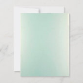 EBENE 4x5 danken Ihnen, mattierten Glasspiegel Dankeskarte (Rückseite)