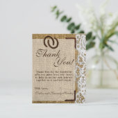 EBENE 4x5 danken Ihnen, Pferdeschuhe auf Dankeskarte (Stehend Vorderseite)