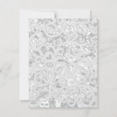 EBENE 4x5 danken Ihnen, Pferdeschuhe auf Dankeskarte (Rückseite)