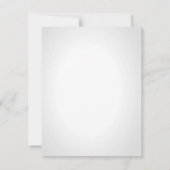 EBENE 4x5 danken Ihnen, Pinguin-Kameraden zu Dankeskarte (Rückseite)