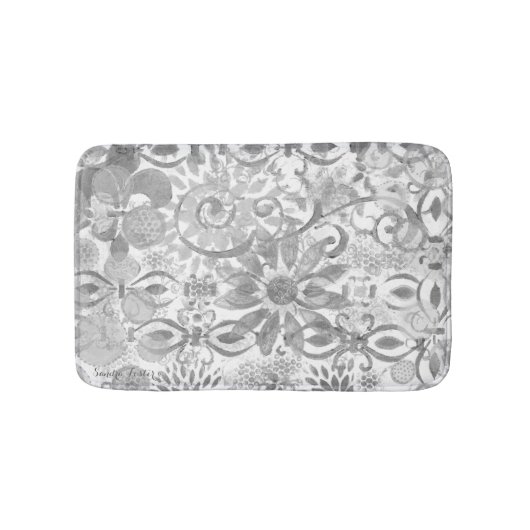 Ebene Abstrakt Badematte (Vorderseite)