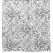 Ebene Abstrakt Duschvorhang (Vorderseite)