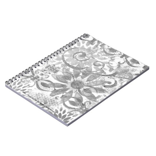 Ebene Abstrakt Notizblock (Linke Seite)