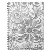 Ebene Abstrakt Notizblock (Vorderseite)