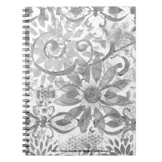 Ebene Abstrakt Notizblock (Vorderseite)