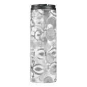 Ebene Abstrakt Thermosbecher (Rückseite)