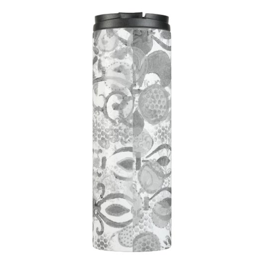 Ebene Abstrakt Thermosbecher (Rückseite)