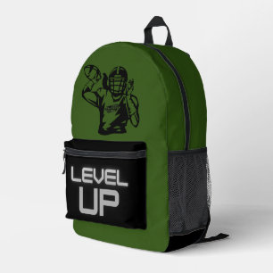 Ebene Bedruckter Rucksack