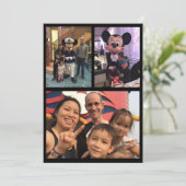 Ebene danken Ihnen zu kardieren Dankeskarte (Stehend Vorderseite)